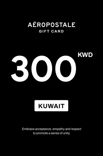Aeropostale 300 KWD Gift Card (Kuwait) - Digital Key