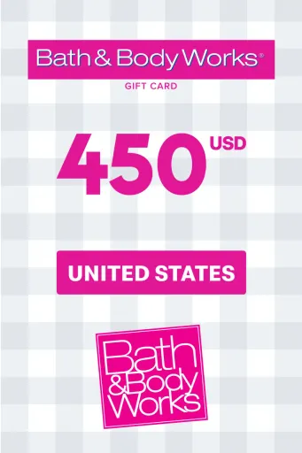 Bath & Body Works 450 USD Gift Card (United States) - Digital Key