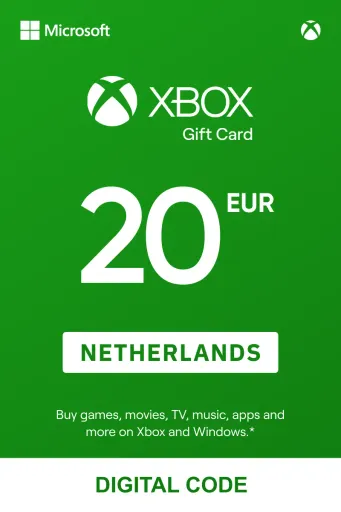 Xbox 20 EUR Gift Card (Netherlands) - Digital Key