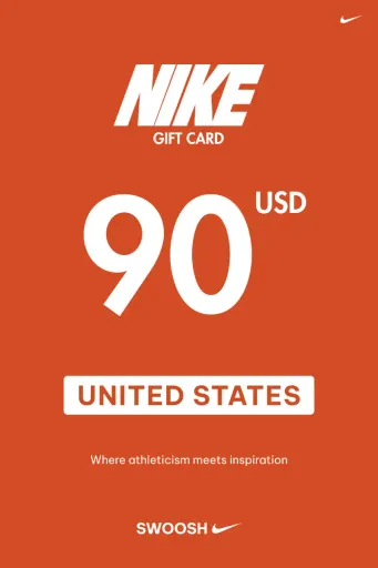 Nike 90 USD Gift Card (United States) - Digital Key