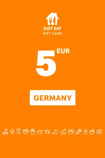 Lieferando (Just Eat) 5 EUR Gift Card (Germany) - Digital Key