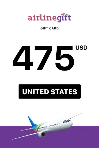 Airline Gift 475 USD Gift Card (United States) - Digital Key