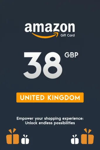 Amazon 38 GBP Gift Card (United Kingdom) - Digital Key