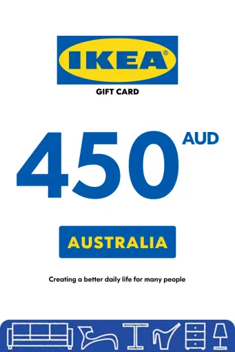 IKEA 450 AUD Gift Card (Australia) - Digital Key