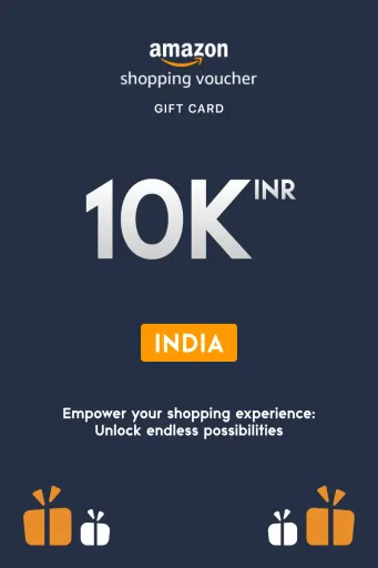 Amazon Shopping Voucher 10000 INR Gift Card (India) - Digital Key
