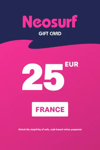Neosurf 25 EUR Gift Card (France) - Digital Key