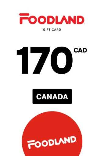 Foodland 170 CAD Gift Card (Canada) - Digital Key