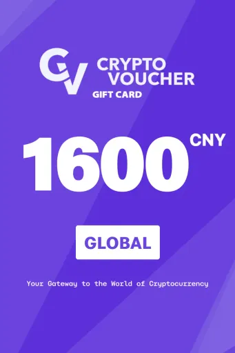 Crypto Voucher 1600 CNY Gift Card (Global) - Digital Key