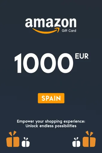 Amazon 1000 EUR Gift Card (Spain) - Digital Key