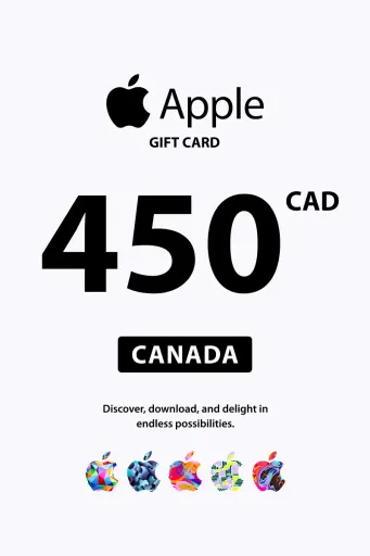 Apple 450 CAD Gift Card (Canada) - Digital Key