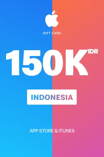 App Store & iTunes 150000 IDR Gift Card (Indonesia) - Digital Key