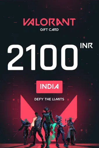Product Image - Valorant 2100 INR Gift Card (India) - Digital Key