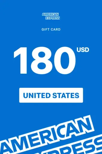 American Express 180 USD Gift Card (United States) - Digital Key