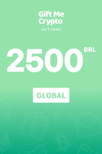 Gift Me Crypto 2500 BRL Gift Card (Global) - Digital Key