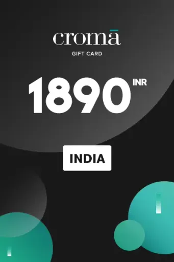 Product Image - Croma 1890 INR Gift Card (India) - Digital Key