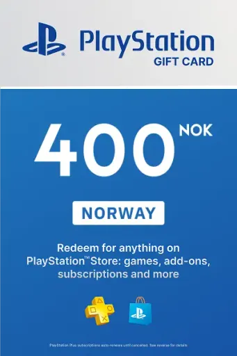 PlayStation Store 400 NOK Gift Card (Norway) - Digital Key