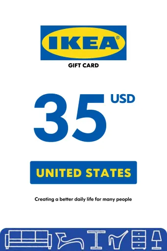 IKEA 35 USD Gift Card (United States) - Digital Key