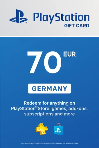 PlayStation Store 70 EUR Gift Card (Germany) - Digital Key