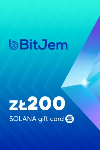 BitJem (SOL) 200 PLN Crypto Gift Card (Global) - Digital Key