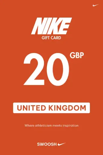 Nike 20 GBP Gift Card (United Kingdom) - Digital Key