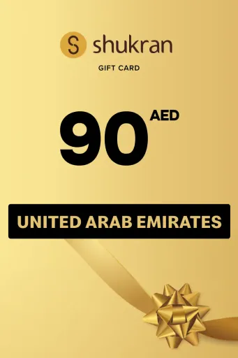 Shukran 90 AED Gift Card (United Arab Emirates) - Digital Key