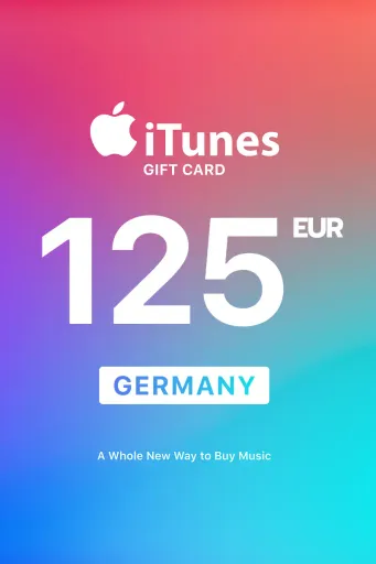 Apple iTunes 125 EUR Gift Card (Germany) - Digital Key