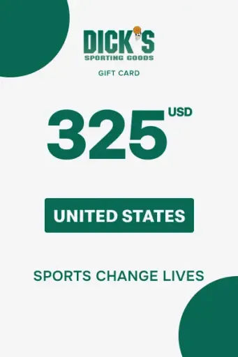 Dick's Sporting Goods 325 USD Gift Card (United States) - Digital Key