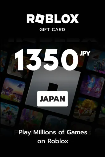 Roblox 1350 JPY Gift Card (Japan) - Digital Key