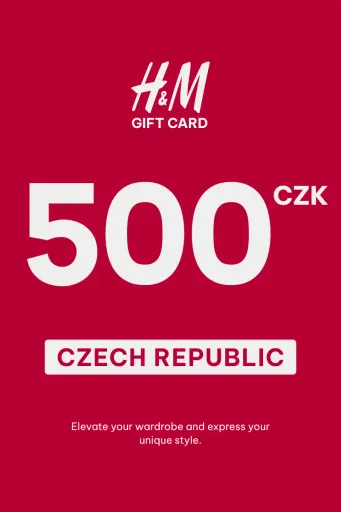 Product Image - H&M 500 CZK Gift Card (Czech Republic) - Digital Key
