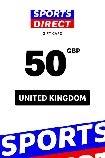 Sports Direct 50 GBP Gift Card (United Kingdom) - Digital Key