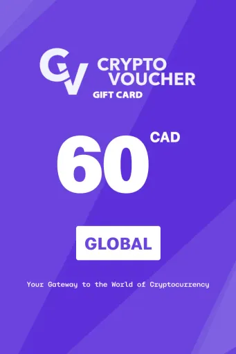 Crypto Voucher 60 CAD Gift Card (Global) - Digital Key