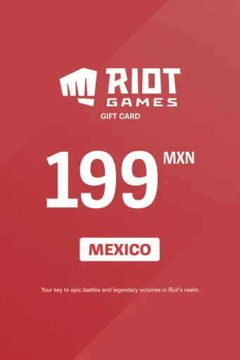 Riot Access 199 MXN Gift Card (Mexico) - Digital Key