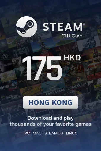 Steam Wallet 175 HKD Gift Card (Hong Kong) - Digital key