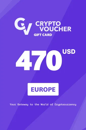 Crypto Voucher (DOGE) 470 USD Gift Card (Europe) - Digital Key