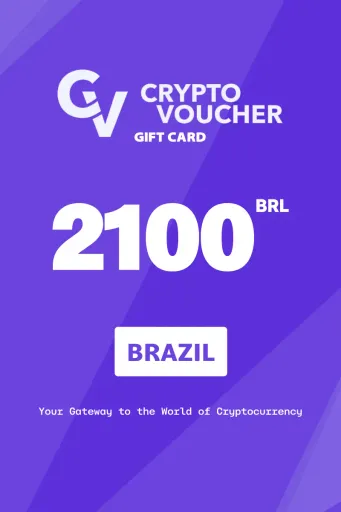 Crypto Voucher 2100 BRL Gift Card (Brazil) - Digital Key