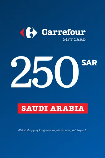 Carrefour 250 SAR Gift Card (Saudi Arabia) - Digital Key