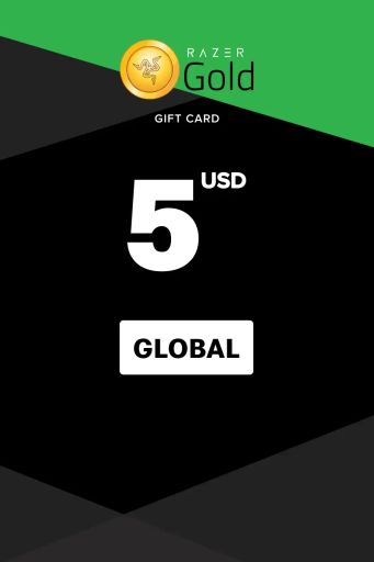 Razer Gold 5 USD Gift Card (Global) - Digital Key