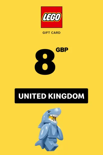LEGO 8 GBP Gift Card (United Kingdom) - Digital Key