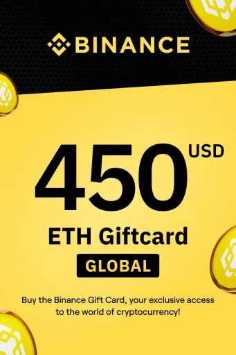 Binance (ETH) 450 USD Gift Card (Global) - Digital Key