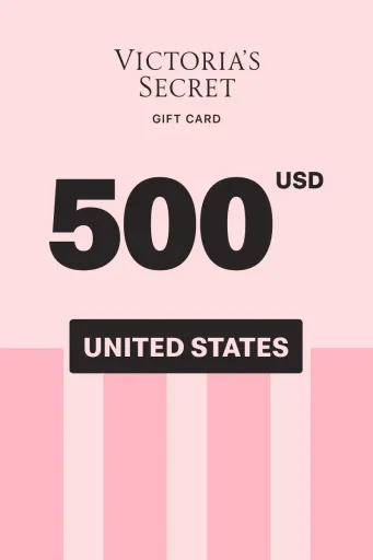 Victoria's Secret Pink 500 USD Gift Card (United States) - Digital Key