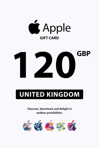 Apple 120 GBP Gift Card (United Kingdom) - Digital Key