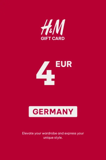 H&M 4 EUR Gift Card (Germany) - Digital Key