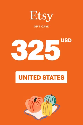 Etsy 325 USD Gift Card (United States) - Digital Key