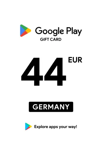 Google Play 44 EUR Gift Card (Germany) - Digital Key