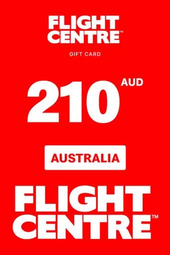 Product Image - Flight Centre 210 AUD Gift Card (Australia) - Digital Key