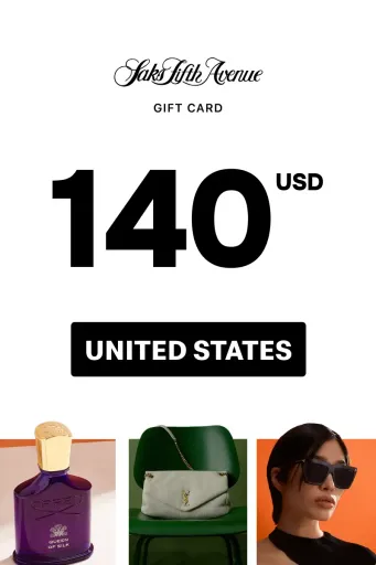 Saks Fifth Avenue 140 USD Gift Card (United States) - Digital Key