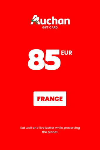 Auchan 85 EUR Gift Card (France) - Digital Key