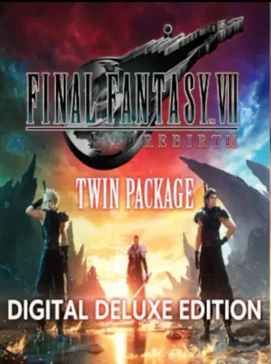 FINAL FANTASY VII REMAKE & REBIRTH Digital Deluxe Twin Pack (ROW) (PC) - Steam - Digital Key