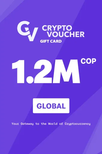 Crypto Voucher 1200000 COP Gift Card (Global) - Digital Key