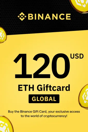 Binance (ETH) 120 USD Gift Card (Global) - Digital Key